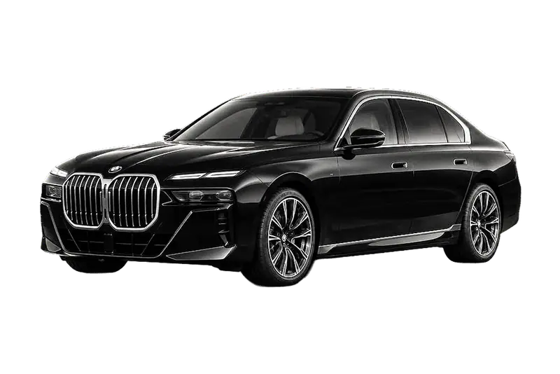 Black BMW 7 Series